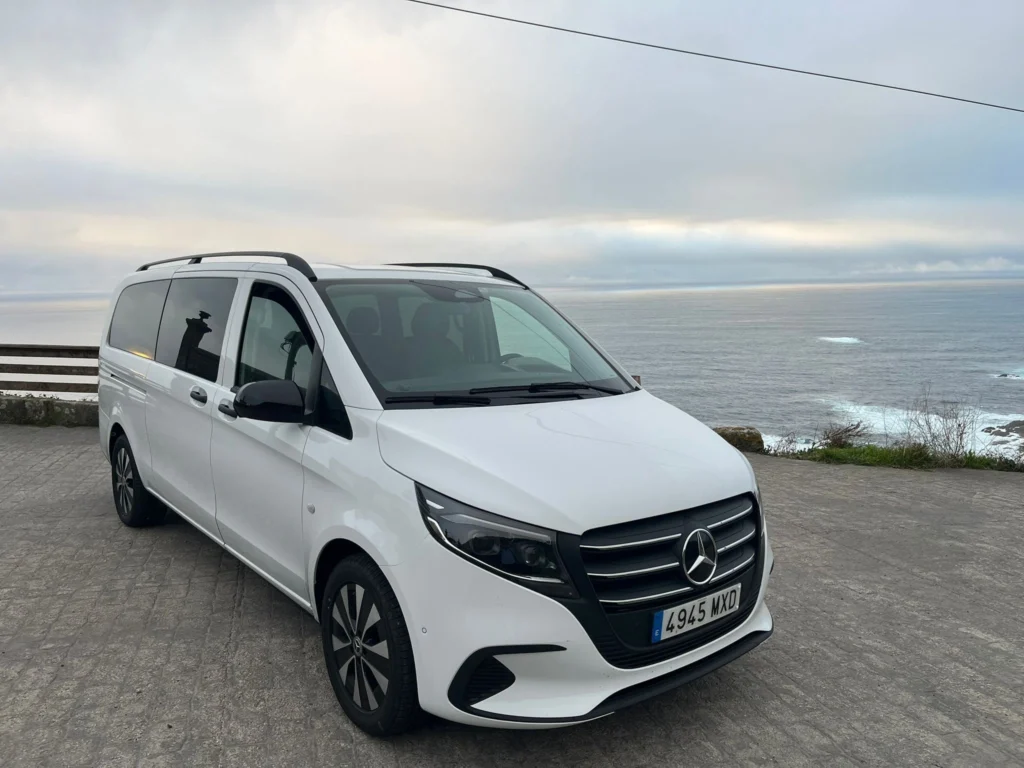 taxi mercedes galicia en cabo silleiro Baiona